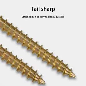 70mm 80mm 100mm mạ kẽm chìm đôi đầu khai thác vít ván vít cho bảng gỗ - Product Image 2