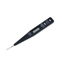 Indikator Pengukur Tegangan Pena Tester Voltmeter Digital 12V-250V Soket Dinding Detektor Stopkontak AC/DC Sensor Pena Tester