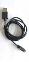 Cable de carga portátil 3M USB tipo C para reloj inteligente con cargador magnético Pogo Pin Compatible con dispositivos Android Impresoras IOS