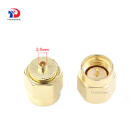 Adaptador Ufl de transferencia de conector de prueba coaxial RF para antena de comunicación