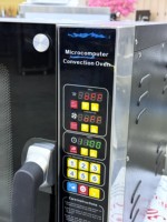 Four à convection Vigevr haute performance, four commercial compact à 4 plateaux conçu pour une utilisation à long terme en boulangerie et en restauration
