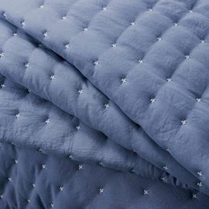 Hiện đại sang trọng 100% polyester thêu Quilting bedspread coverlet nhà máy bán hàng tất cả các mùa Vua kích thước để sử dụng nhà - Product Image 5