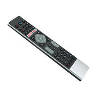 Mando a distancia Universal para televisor Haier, Control remoto de voz con dientes azules, 46 botones