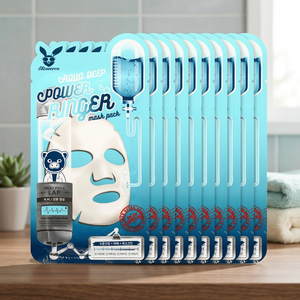 [ELIZAVECCA] มาส์กหน้าอควา ดีพ พาวเวอร์ ริงเกอร์ - 1 แพ็ค (10 ชิ้น) - Product Image 2