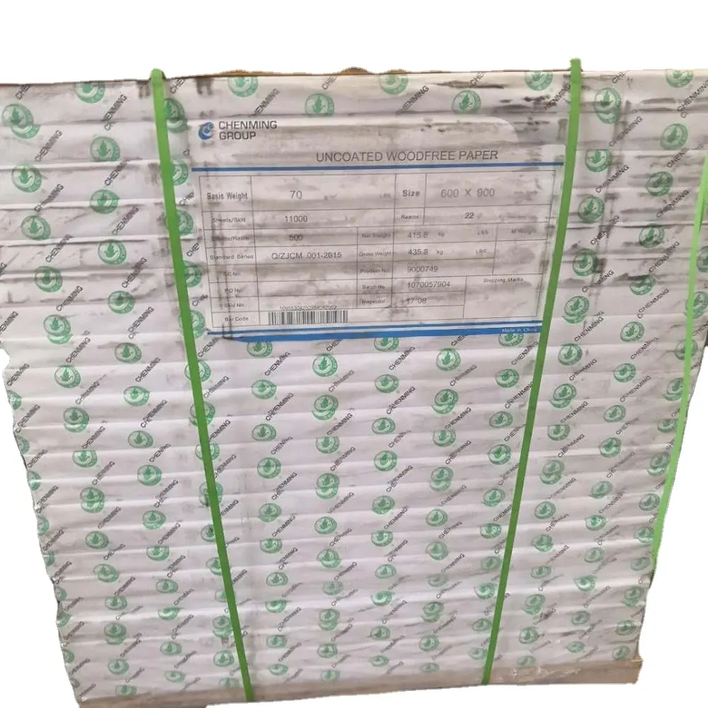 60/70/80gsm high quality bond paper for exercise book printing