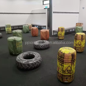 Baril d'huile vide bunker gonflable jouets accessoires pour Laser tag party <span class=keywords><strong>location</strong></span> parc d'attractions système de jeu équipement d'étiquette laser - Product Image 3