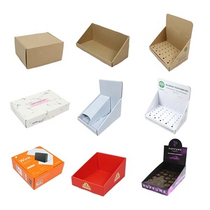 Tùy chỉnh sóng Board-up thư mục hiển thị hộp với dập nổi & Matt cán cho xe hơi nước hoa Countertop sử dụng - Product Image 2