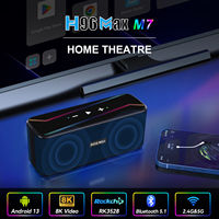 Smart TV Box Android 13 con Función de Altavoz Bluetooth, Decodificador 8K RK3528, Cine en Casa, Android Box y Altavoz Bluetooth en Uno