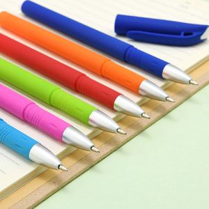 Bolígrafo de Gel Personalizado con Logotipo, 0.5mm, Imprimible, Regalo Educativo para Estudiantes, Plástico con Purpurina Roja, Disponible para Promoción - Product Image 3