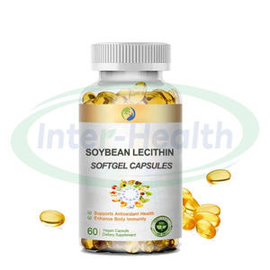 Ausreson OEM kapsul <span class=keywords><strong>Softgel</strong></span> kedelai lesitin suplemen perawatan kesehatan serat makanan 1000mg kapsul Soya lesitin <span class=keywords><strong>Softgel</strong></span> - Product Image 1
