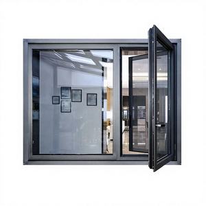 Fenêtres en aluminium insonorisées bloquant le bruit <span class=keywords><strong>de</strong></span> la construction, profitez d'un travail paisible - Product Image 4