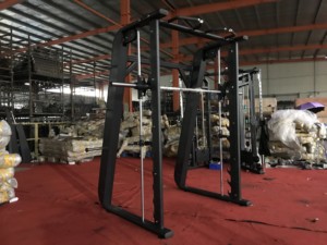 Macchina Multifunzionale per Allenamento Muscolare Completo, Attrezzatura da Palestra Commerciale, Tubo Standard <span class=keywords><strong>BS</strong></span> da 3,0 mm, Smith Machine - Product Image 4