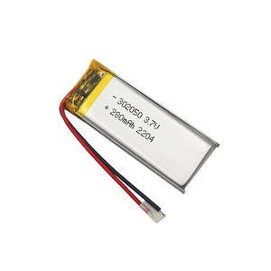 แบตเตอรี่ลิเธียมโพลิเมอร์302050 3.7V 280mAh LP302050ชาร์จได้แบตเตอรี่ Lipo akku - Product Image 2