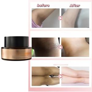 Crème Blanchissante OEM 8 Jours <span class=keywords><strong>pour</strong></span> Zones Intimes, Maillot, <span class=keywords><strong>Aisselles</strong></span> et Parties Privées, Éclaircissant <span class=keywords><strong>pour</strong></span> Genoux Sombres et Peau Sensible - Product Image 1