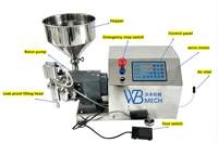 Machine de remplissage rotative à lobes en acier inoxydable de qualité supérieure pour sauces, pâtes, sauces piquantes, sauces tomates, crèmes et miel