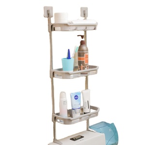 Yiwu-estante de almacenamiento montado en la pared, Ahorrador de pie de acero inoxidable, <span class=keywords><strong>3</strong></span> capas - Product Image 1