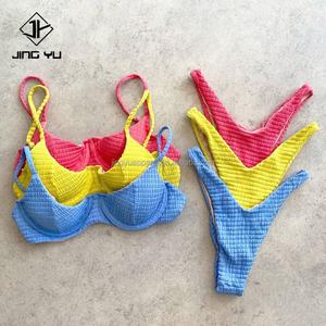 Customized OEM Bikini Swimsuit Bikini Set High Waisted <b>Print</b> Micro String Bikini Swimsuits for Women 2024 Thong Swimwear - Product Image 3