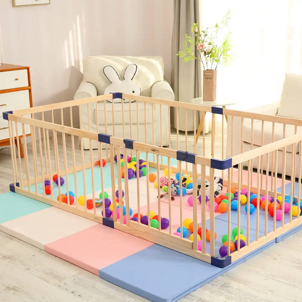 new design baby soft playpen fence and playpen fence for babies with mat to kids playpen game fence