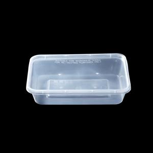 Conteneur alimentaire rectangulaire en PP, vente en gros, couleurs personnalisables, jetable, pour aliments, OEM/ODM, échantillon disponible - Product Image 1