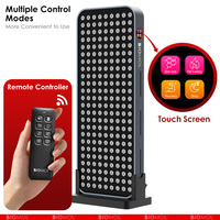 Lampe de luminothérapie infrarouge BioMol Household Pro à 7 longueurs d'onde, écran tactile en aluminium, pour le visage/le corps/les jambes/les bras, utilisation 3 ans
