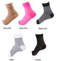 Femmes Fasciite Pied Cheville Manches Graduées Brace Plantar Compression Sock Sleeve