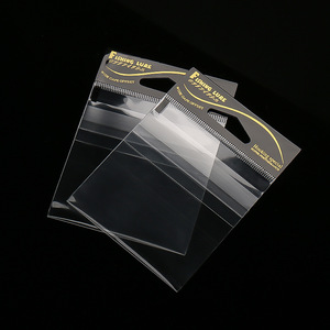 Sacs autocollants en OPP imprimés sur mesure, étui pour téléphone portable, <span class=keywords><strong>emballage</strong></span> <span class=keywords><strong>transparent</strong></span> en OPP avec logo, plastique - Product Image 4