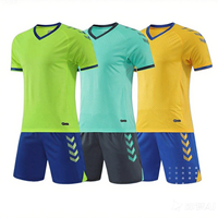 Seragam Sepak Bola Grosir untuk Rumah, Pakaian Olahraga Latihan, Set Lengkap Pakaian Sepak Bola, Camisas De Futbol