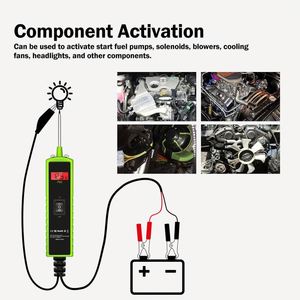 Topdiag เครื่องตรวจวิเคราะห์แรงดันไฟฟ้า P60 12V เครื่องทดสอบแบตเตอรี่สำหรับรถยนต์ - Product Image 2