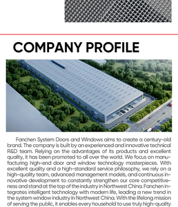 Fanchen DK8 Série 85 Fenêtres en aluminium à battant simple Sécurité enfant Design contemporain Coupe-vent Résistant au feu Garantie 1 an - Product Image 4