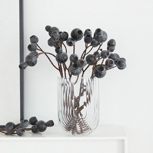 Fruits artificiels Manwen Pipe en plastique pour la décoration intérieure, accessoires de mariage et de festival - Product Image 3
