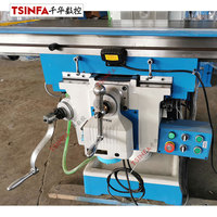 Fraiseuse manuelle de précision V/4V, petite tourelle, affichage numérique, alimentation automatique en option, 5H, 5V X/Y
