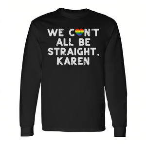 Camiseta de Manga Larga con Estampado de Orgullo Gay, Unisex, Cuello Redondo, Serigrafiada, para Actividades Promocionales - Product Image 3