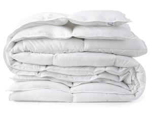 <span class=keywords><strong>Couette</strong></span> alternative à la chaleur légère blanche-Onglets de coin à insertion de <span class=keywords><strong>couette</strong></span> hypoallergénique, bords passepoilés-Que surdimensionné - Product Image 1