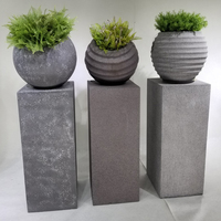 Pots de fleurs, jardinières décoratives, pots de jardin extérieurs, paniers à plantes, pots uniques en fibre de verre, écologiques, durables, décoration intérieure