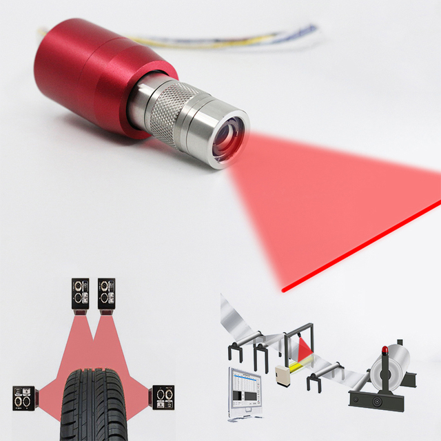 High Power Uniform Line Laser Module 450nm/520nm/650nm 200mW/300mW/500mW Adjustable Power New Green Red Laser Module
