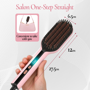 <span class=keywords><strong>Cepillo</strong></span> <span class=keywords><strong>Alisador</strong></span> de Cabello SMET Magic PTC de Calentamiento Rápido, con Mango de Plástico Anti-Quemaduras, Profesional para Salón y Hogar, para Todo Tipo de Cabello - Product Image 6