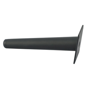 <span class=keywords><strong>Gambe</strong></span> per Divano e Tavolino in Metallo Nero con Tubo Obliquo WINSTAR, Componenti per Mobili - Product Image 4