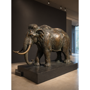 Estatua de Mamut de Bronce Personalizada, Tamaño Personalizado, Decoración para Museos y Parques Temáticos - Product Image 2