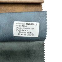 Hochwertige Hot Sale Home Textile Polster Leder wie 100% Polyester Stoff für Wohnzimmer Sofa
