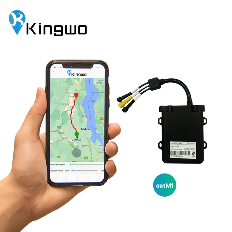 Telematik entegrasyon BLE özellikleri ile gelişmiş Cat-m LTE-M 4G GPS römork ve araç takip cihazı