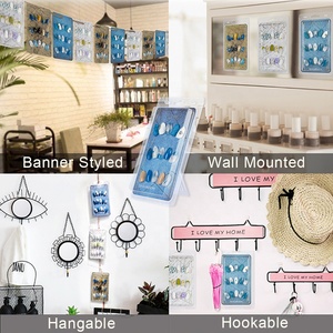 12 cái/gói Nail hiển thị trường hợp nước và bụi bằng chứng Nail Art <span class=keywords><strong>Display</strong></span> <span class=keywords><strong>Box</strong></span> công cụ làm móng tay cho Nail Salon - Product Image 4