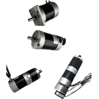 Moteur CC à balais ou sans balais de haute qualité à bon prix, taille 30mm-130mm, puissance 10w-2000w / Moteur CC électrique à engrenages 24v 12v 36v 48v 220v