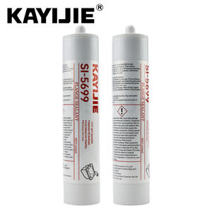 KAYIJIE SI-598/207/5910/5900/5699 Mastic silicone blanc transparent en gros, résistant aux intempéries, imperméable, usage général - Product Image 1
