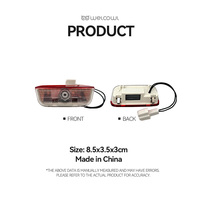 Lumière de porte de voiture pour Cayenne 911 Taycan, LED de courtoisie HD, NOUVEAU projecteur, lampe de bienvenue, laser ambiant, accessoires automobiles en verre