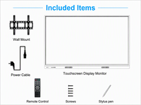 Écran plat interactif de 85 pouces, service OEM