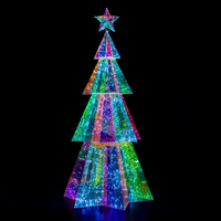 Einkaufszentrum-Dekoration Großer Weihnachtsbaum LED Leuchtende Außen-Weihnachtsbeleuchtung