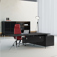 Bureau de direction série Xuanjing 01, mobilier de bureau moderne, OEM/ODM, dimensions, couleur et logo personnalisables