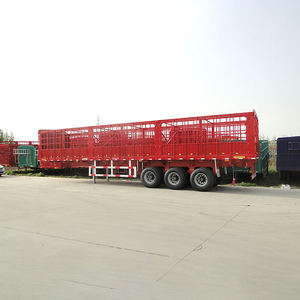 Semirremolque de Carga con Rejilla para Transporte de Animales, de Madera, de 3 Ejes y 40 Toneladas, Marca China, Nuevo - Product Image 6