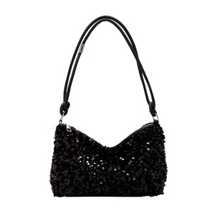 Fashion Womens Sparkly Sequin <strong>Silver</strong> Purse Shoulder Bag Evening Handbags Glitter Hobo Bag <strong>Clutch</strong> for Party Prom Club Wedding - Product Image 3