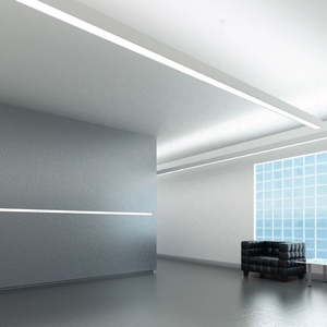 Lumière linéaire <span class=keywords><strong>LED</strong></span> suspendue au <span class=keywords><strong>plafond</strong></span> intérieure de taille personnalisée 4 pieds 6 pieds 8 pieds - Product Image 6